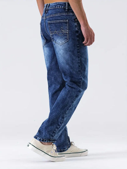 Ethan - casual slim fit stretched jeans for men