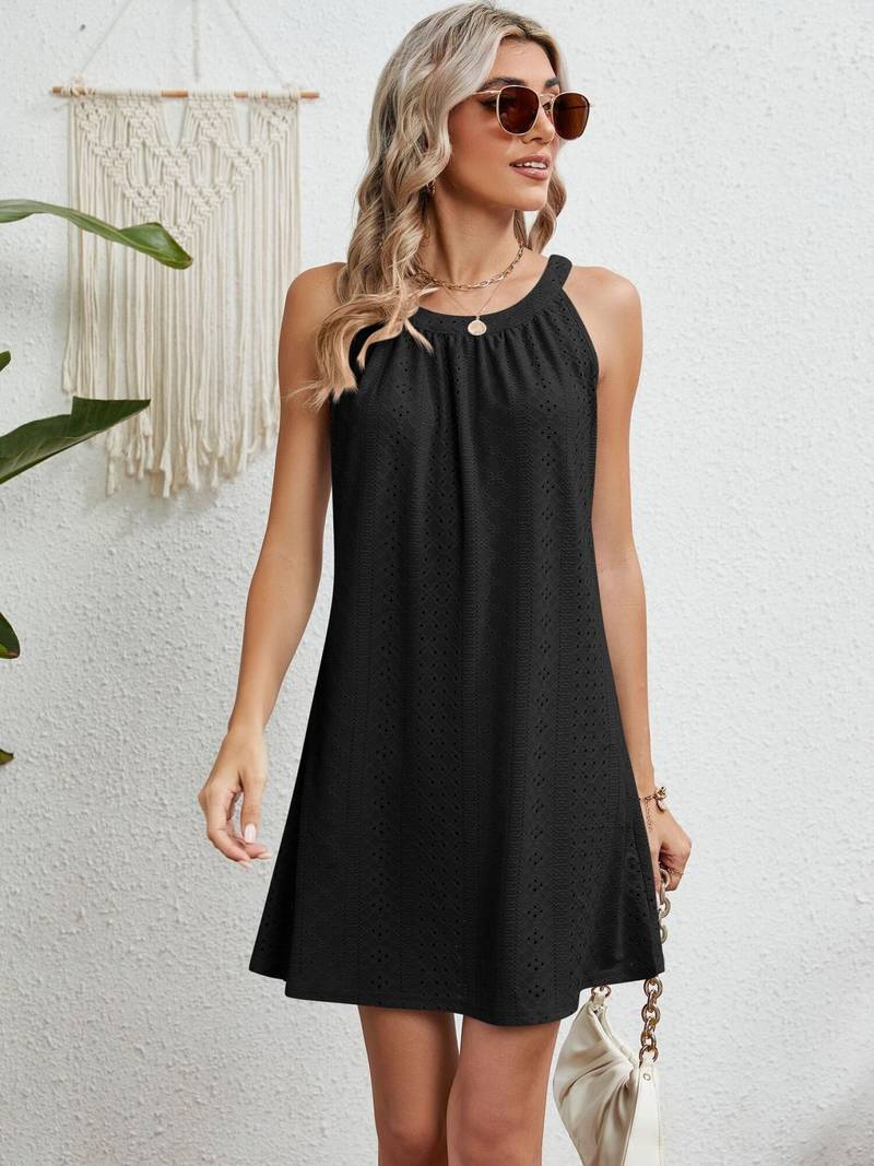 Evelyn – elegant sleeveless cover-up dress