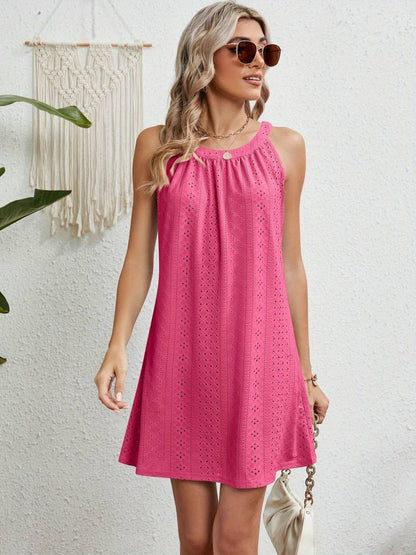 Evelyn – elegant sleeveless cover-up dress