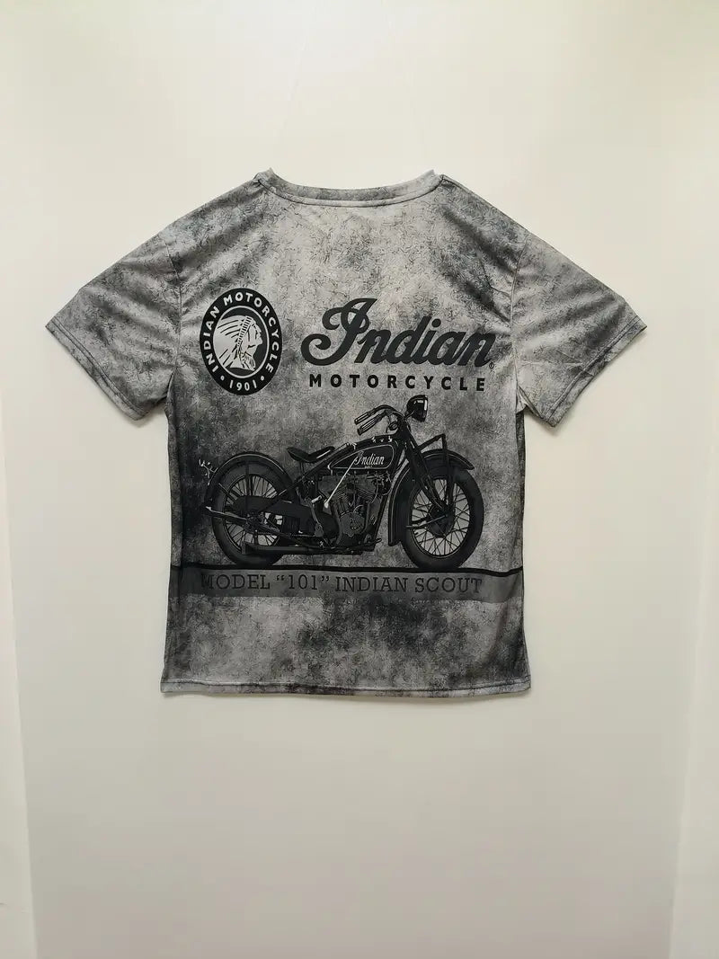 William - retro style graphic t-shirt for men