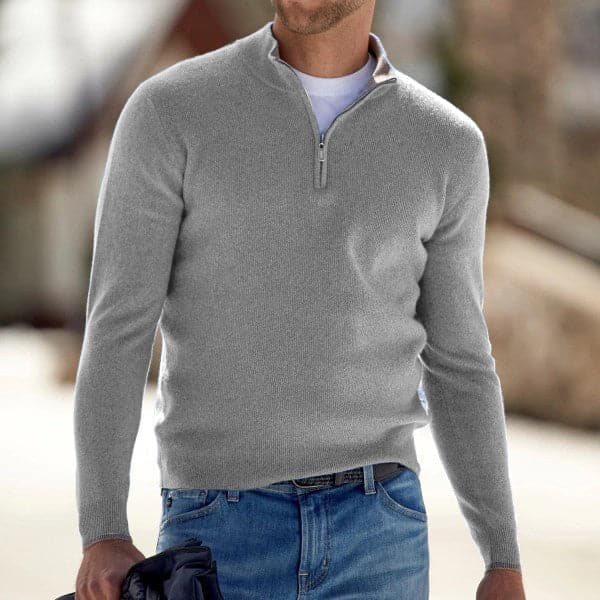 Baptiste - fashionable sweater for men with zip