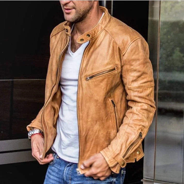 Algerian leather jacket