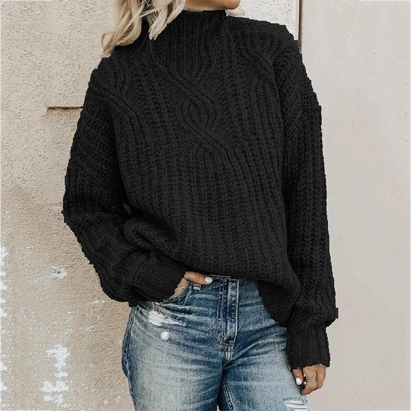 Amanda | oversize turtleneck sweater