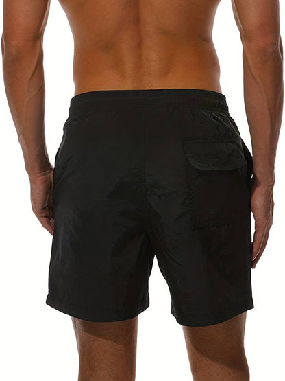 James casual swim shorts with mesh lining