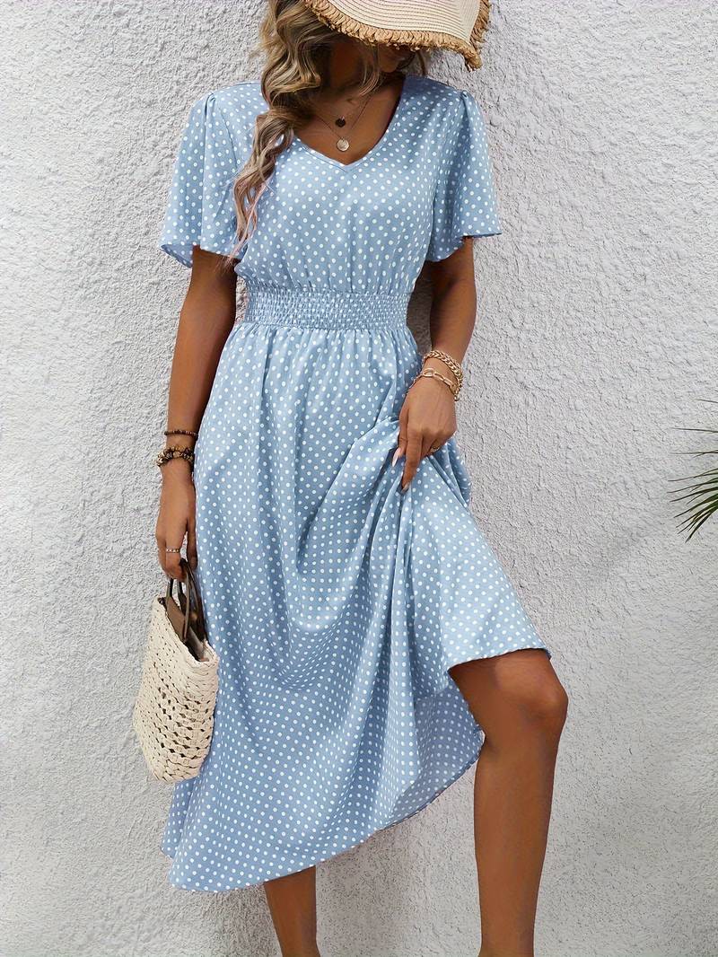 Leah – very casual short sleeve dress