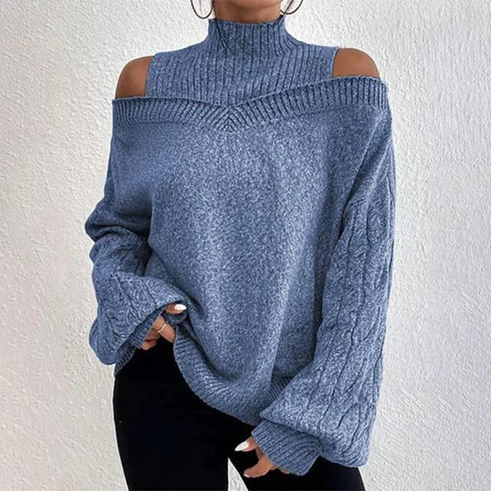 Maeve | elegant long-sleeved off-shoulder