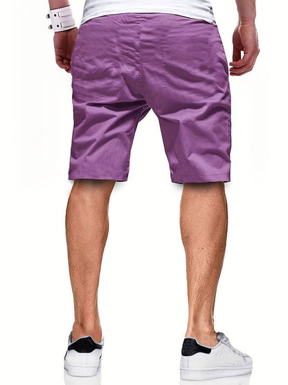 Michael cut-off drawstring shorts for men