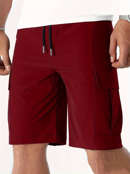 Ethan multi-pocket cargo shorts for men