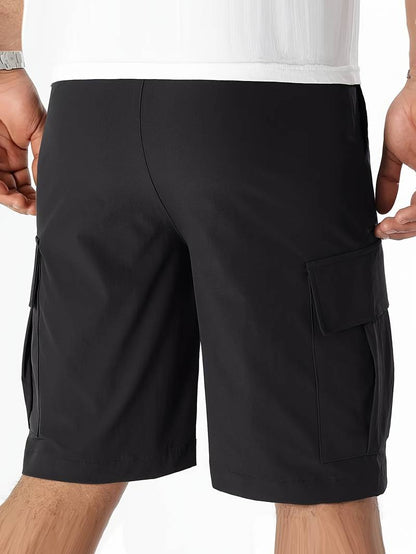 Ethan multi-pocket cargo shorts for men