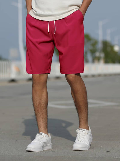 Daniel - graphic drawstring shorts