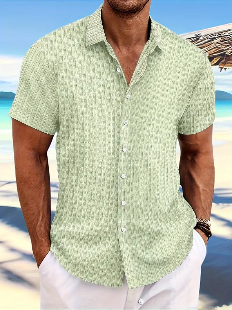 Benjamin – casual shirt with a loose striped pattern