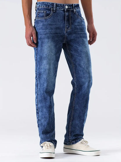 Ethan - casual slim fit stretched jeans for men