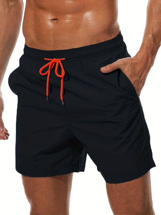 James casual swim shorts with mesh lining