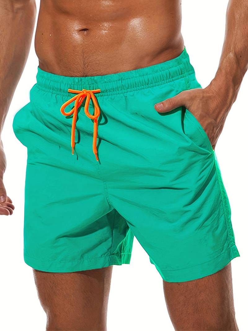 James casual swim shorts with mesh lining