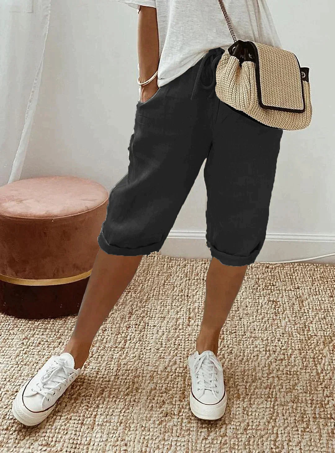 Casual and stylish linen trousers