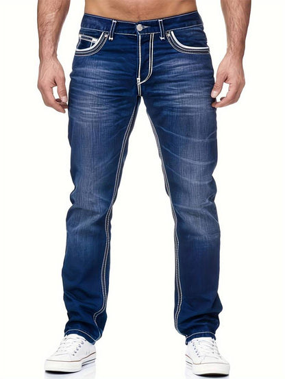 Justin – distressed denim jeans for men