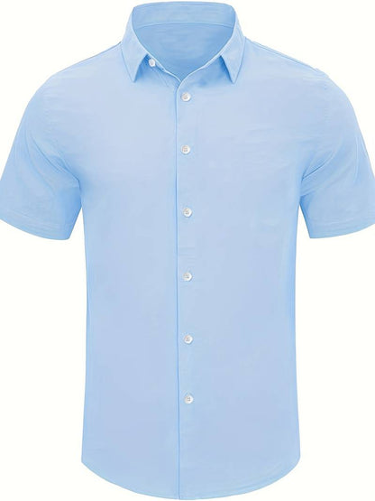 James – comfortable short-sleeved shirt for spring