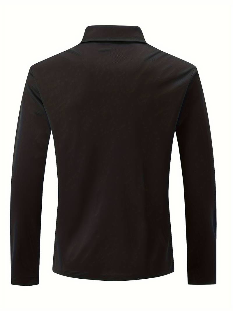 Joshua – comfortable stretch long sleeve golf shirt