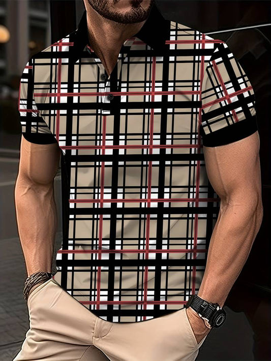 Alexander graphic check shirt