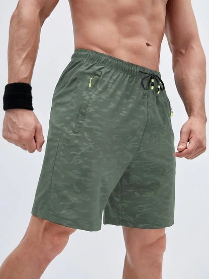 James – breathable shorts with zip pockets