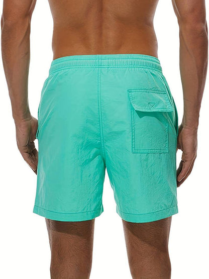 James casual swim shorts with mesh lining