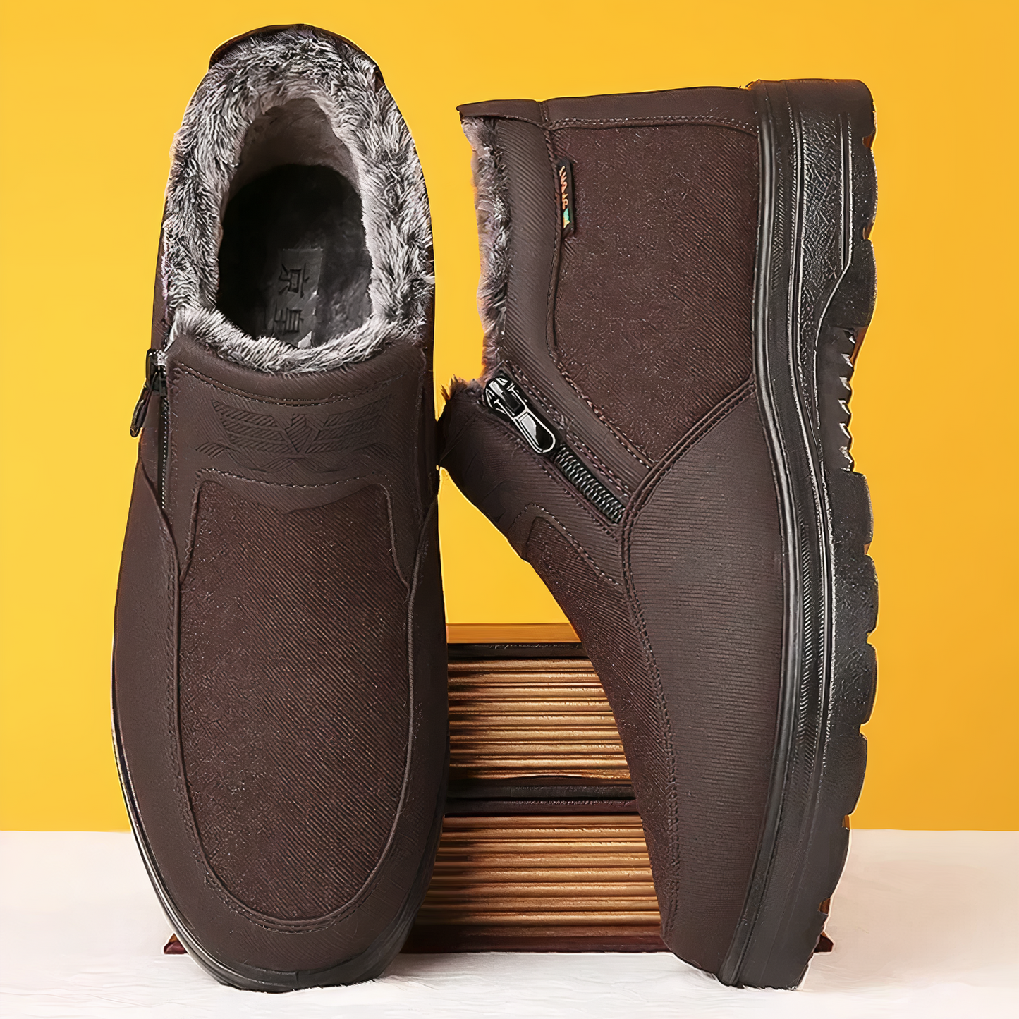 Orthopedic winter shoes for men - atlas