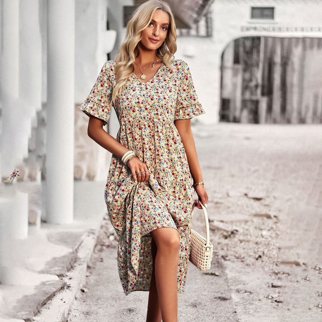 Lena – floral summer dress