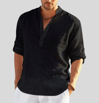 Elegant linen shirt for men - Thomas