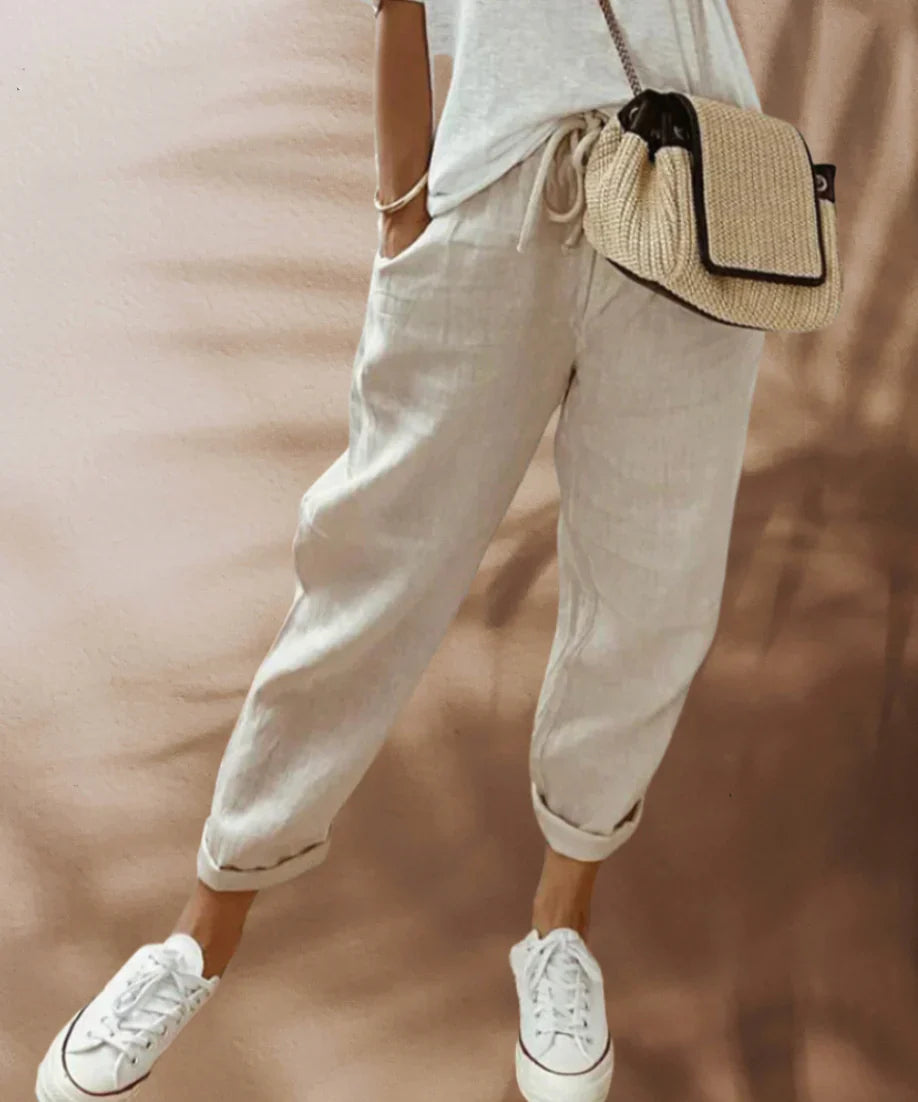 Emily - casual and stylish linen trousers