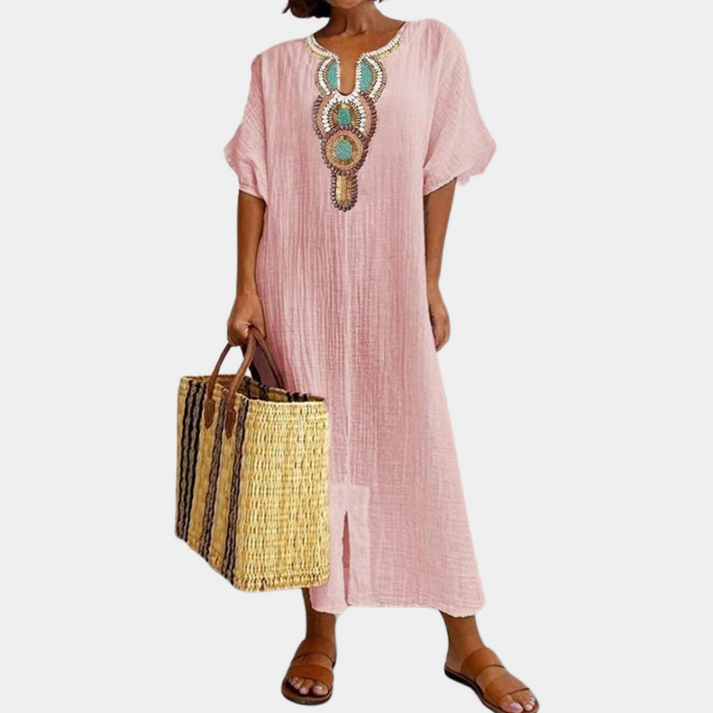 Casual boho women's dress