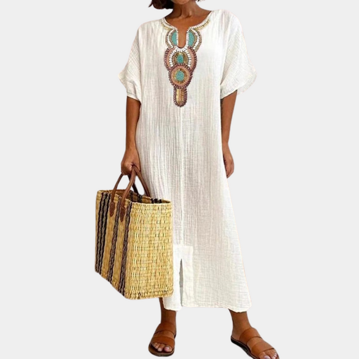 Casual boho women's dress