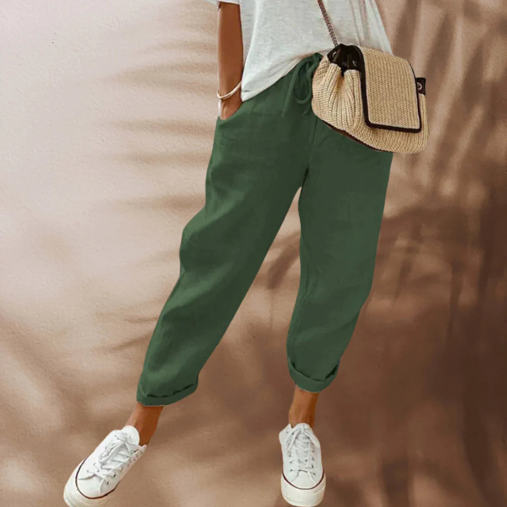 Bibi - casual and stylish linen trousers