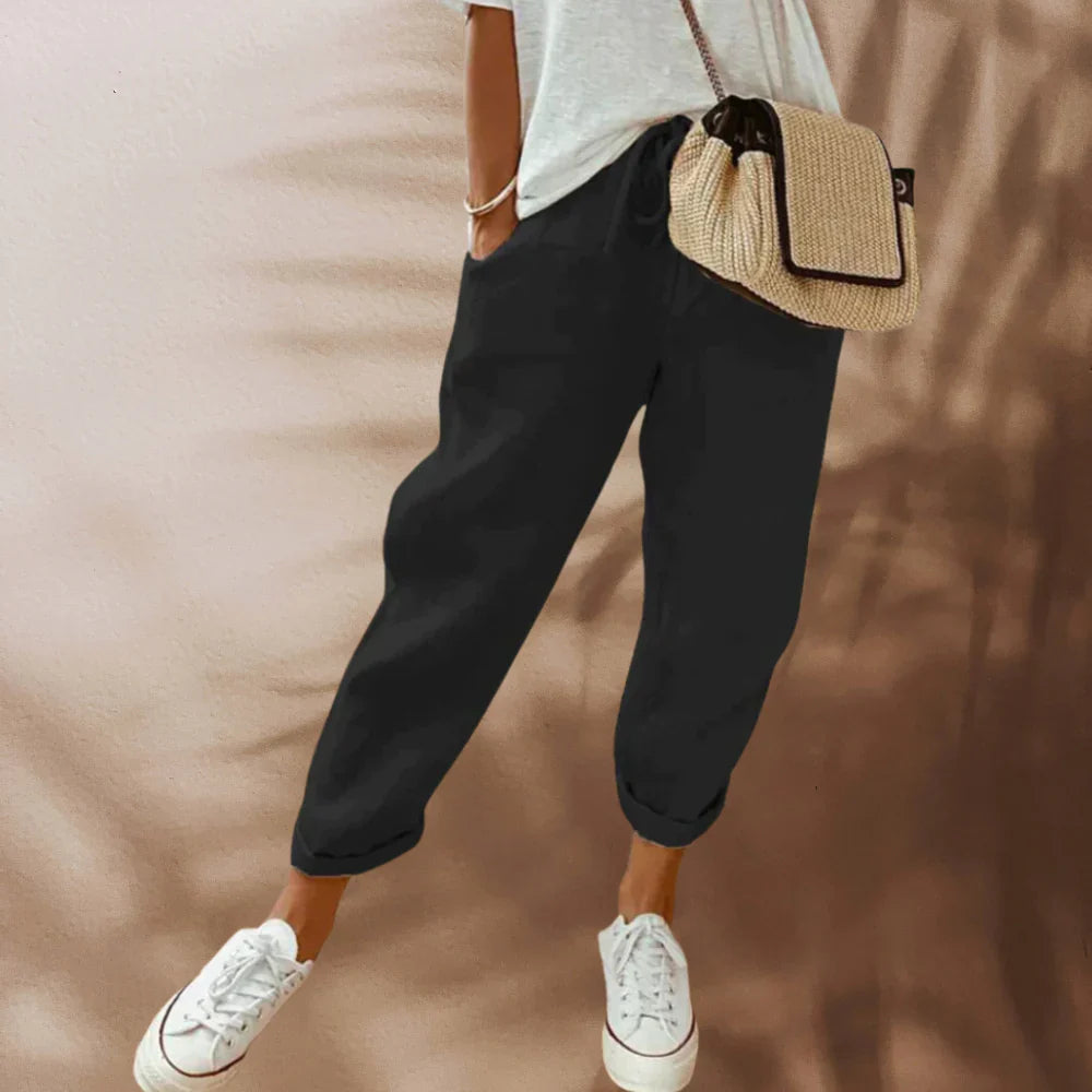 Emily - casual and stylish linen trousers