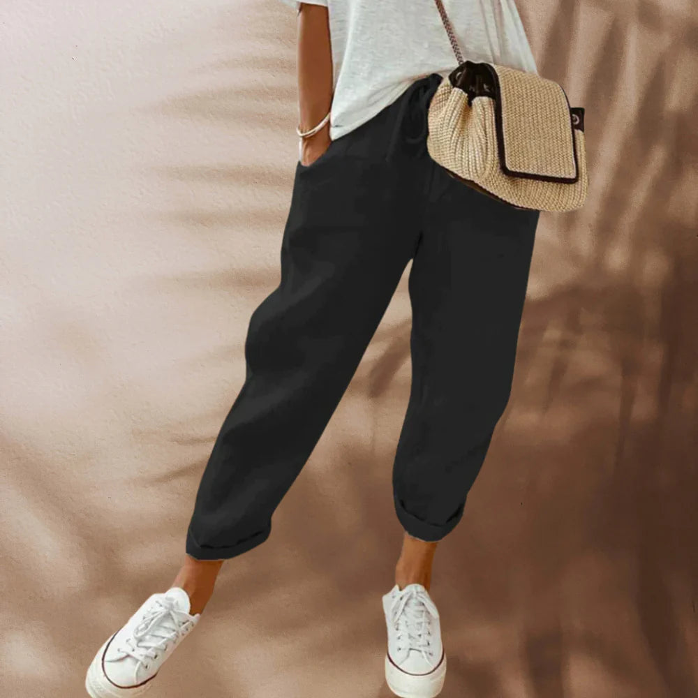 Bibi - casual and stylish linen trousers