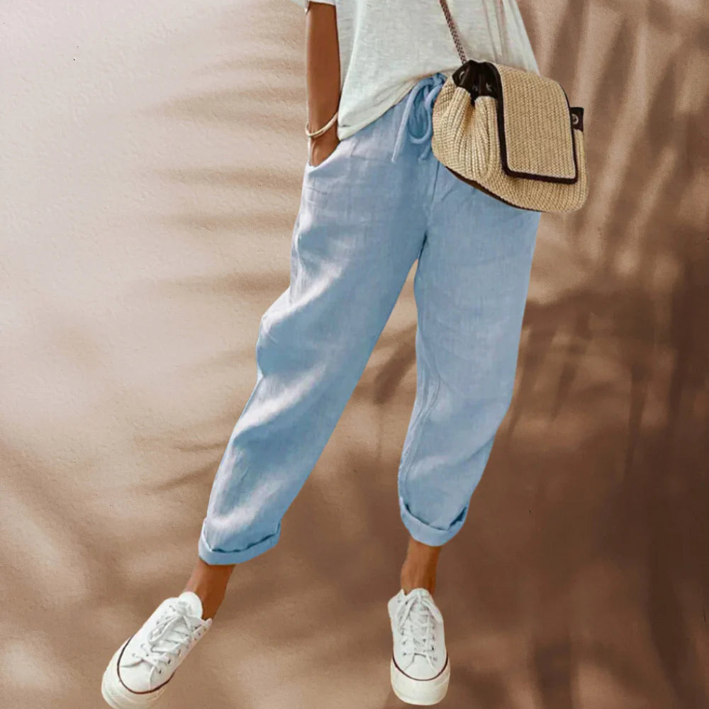 Bibi - casual and stylish linen trousers