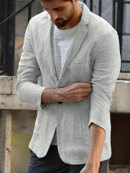 Modern - linen jacket for the trend-conscious man