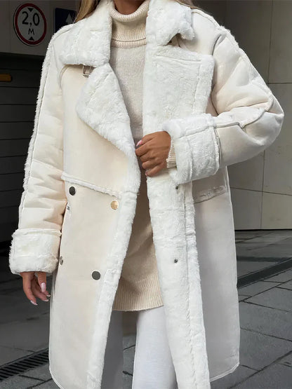 Cova - windproof teddy coat for women