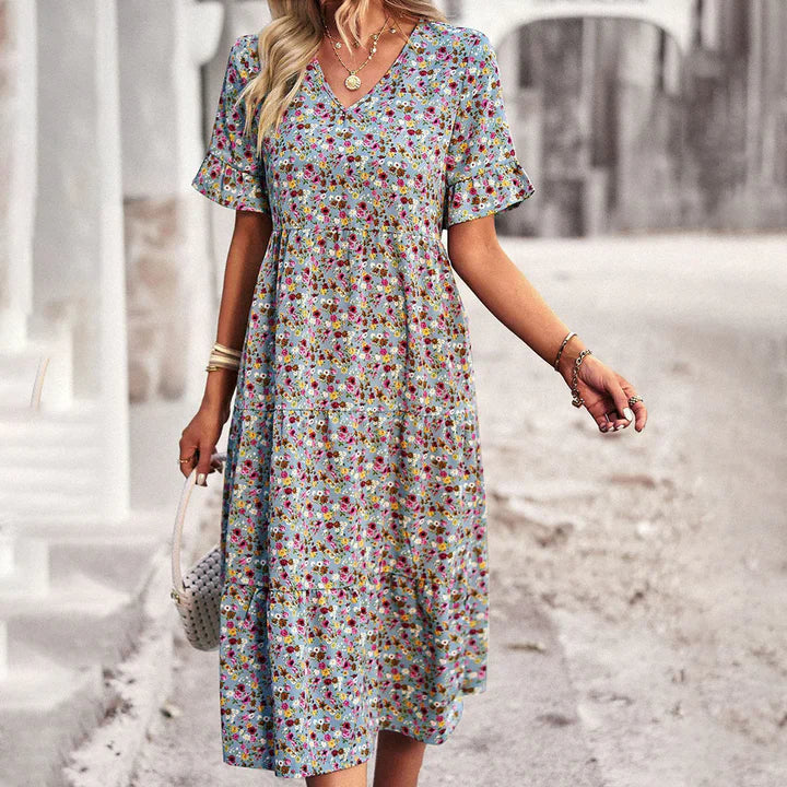 Lena – floral summer dress