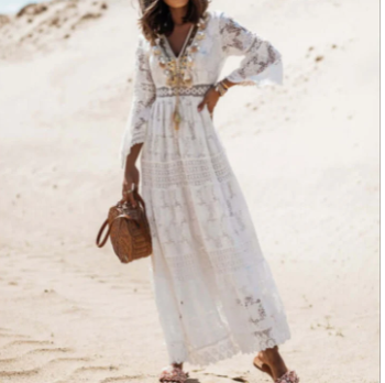 Elina | boho maxi dress