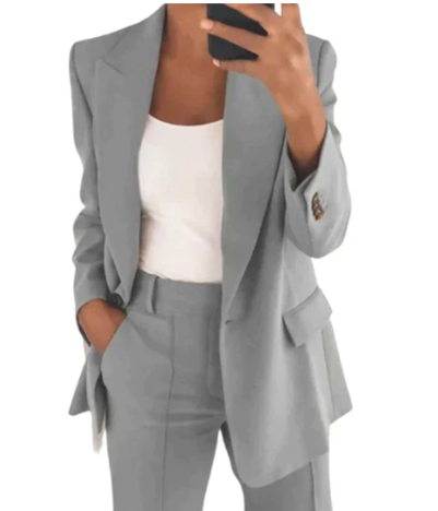 Olivia – blazer set with jacket and trousers