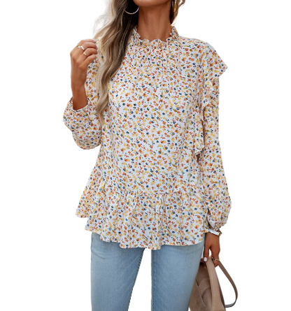 Amelia – floral shirt for women