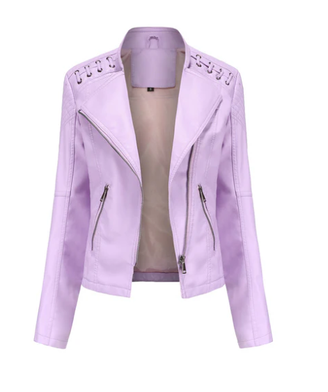 Sani - classic leather jackets for women