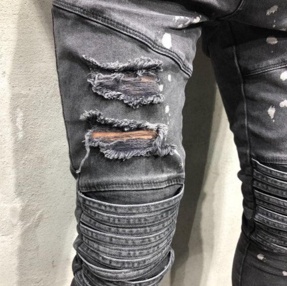 Mezt - ripped jeans for men