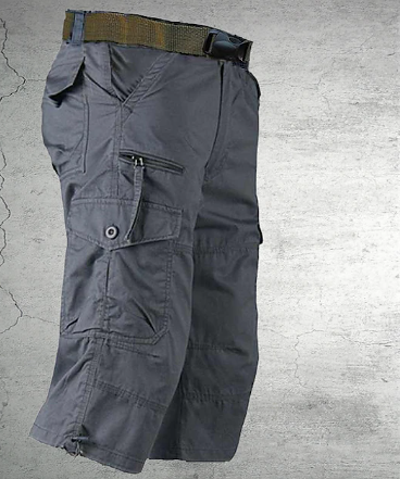 Daniel - stretch shorts with cargo pockets and legs