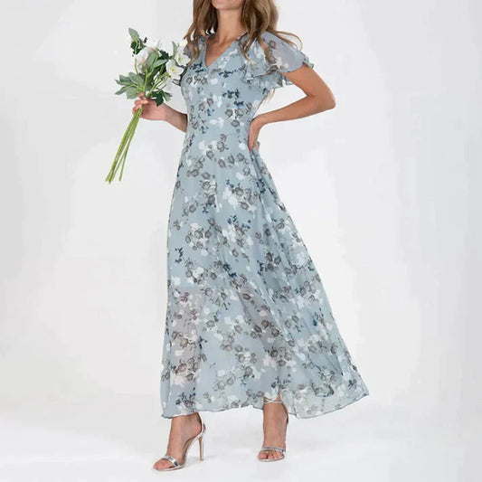 Gabrielle - elegant floral dress