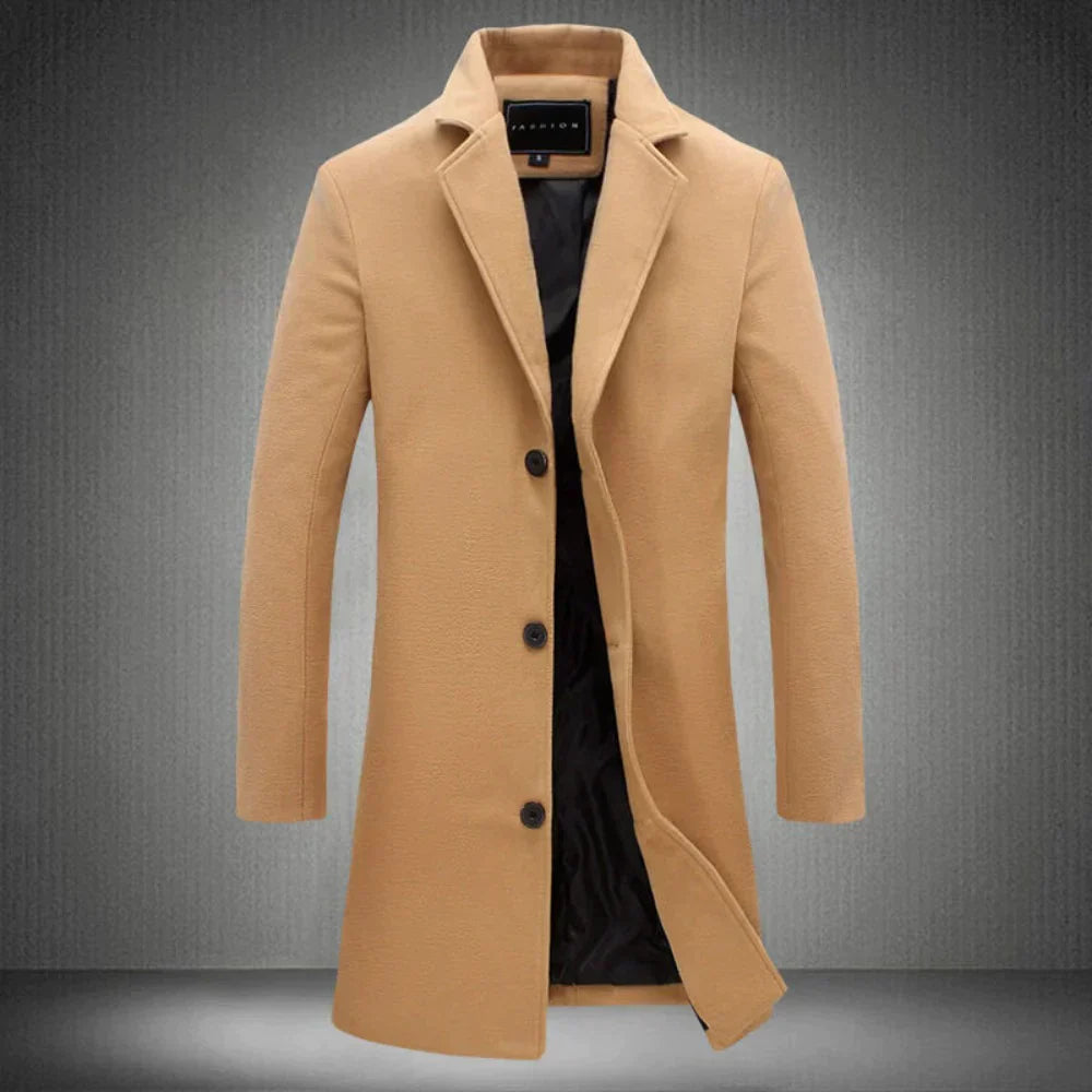 Men's wool coat - terrence