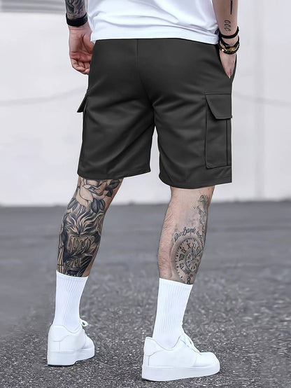 Robert cargo shorts with adjustable drawstring