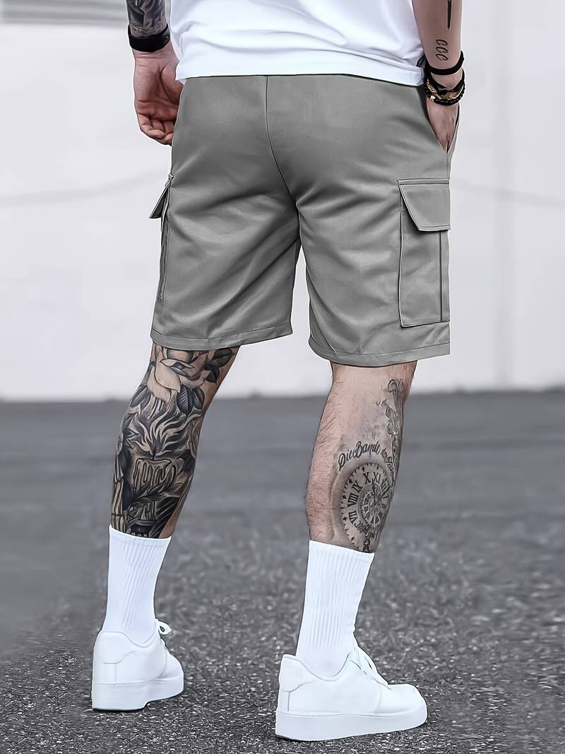 Robert cargo shorts with adjustable drawstring