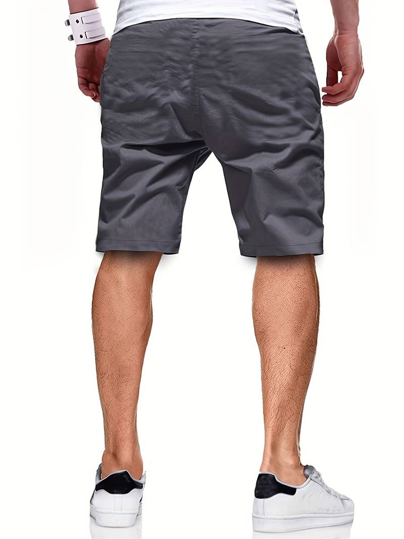 Michael cut-off drawstring shorts for men