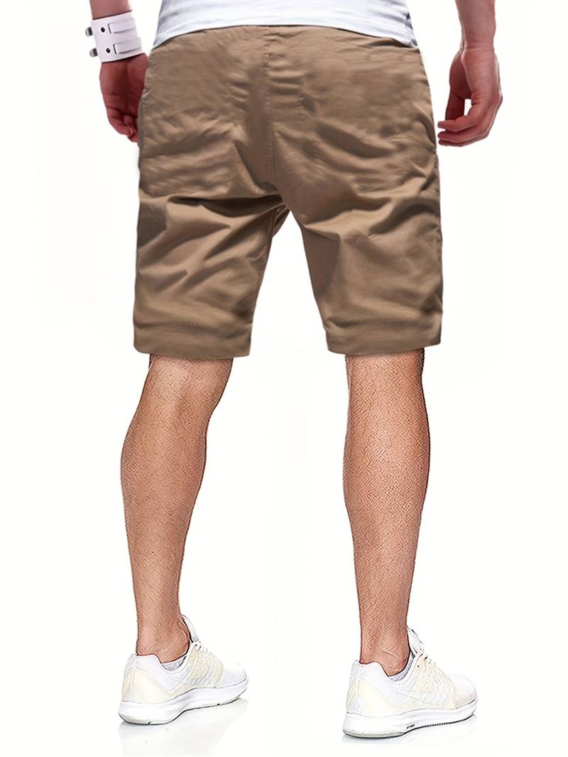 Michael cut-off drawstring shorts for men